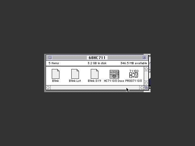 68HC711 dev kit (1995)