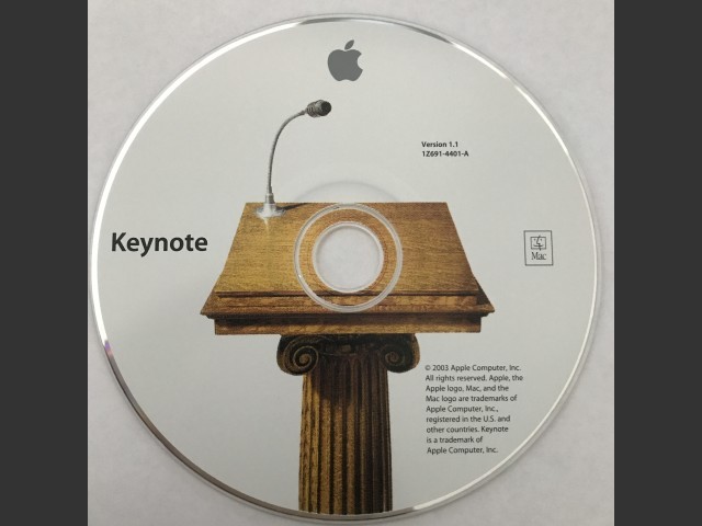 Keynote v1.1 (CD) (2003)