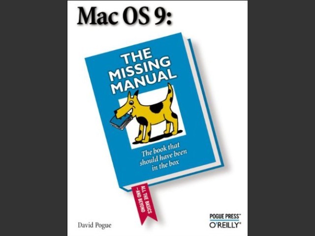 Mac OS 9: The Missing Manual (2000)