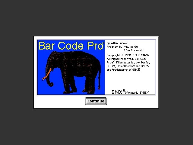 Bar Code Pro 3.55 (1999)