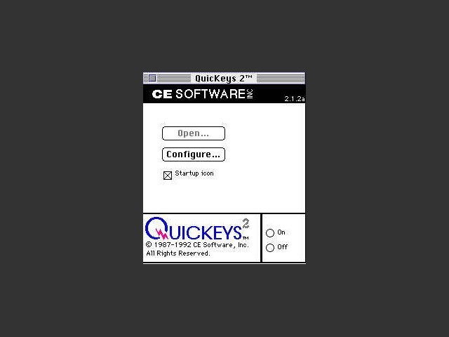 QuicKeys 2.1.2 (1992)