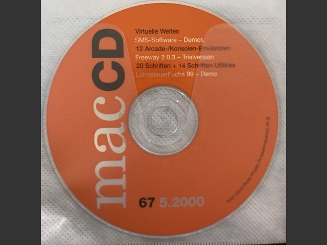 Mac Magazin CD 67 (May 2000, German) (2000)