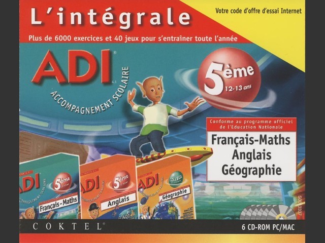 Adi 4 Intégrale 5ème (1998)