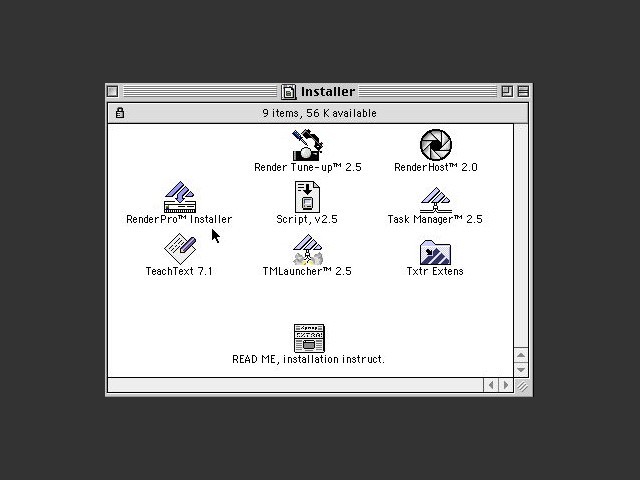 Strata RenderPro 2.5 + Strata Virtual Navigator 1.0 (1994)