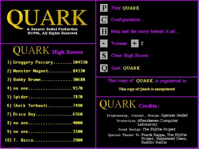 Quark 1.0 (1996)