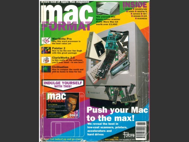 MacFormat 02 (May/June 1993) magazine & disk (1993)