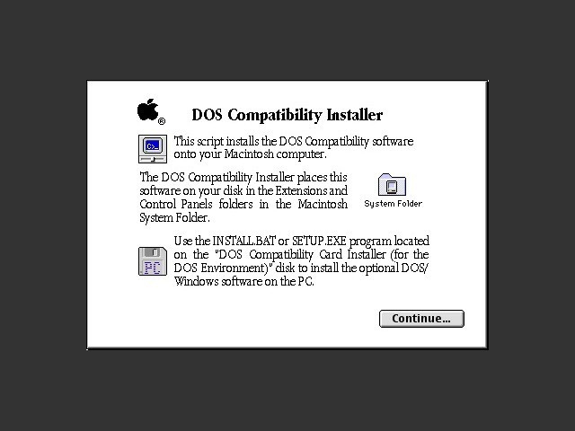 Apple DOS Compatibility 1.0.x (1992)