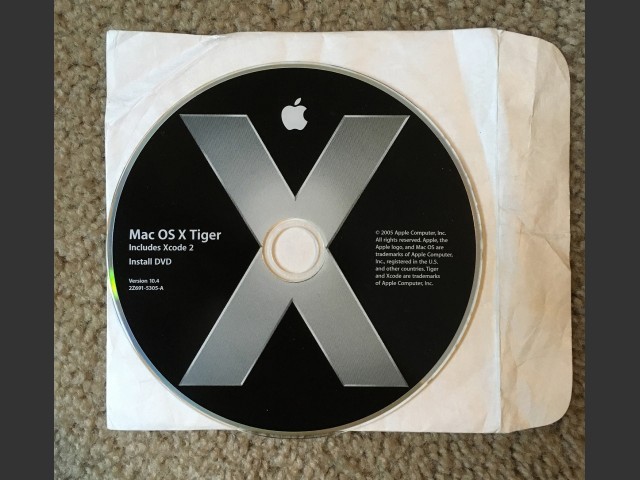 Mac Os X 10.4 Tiger Dvd Ppc Download
