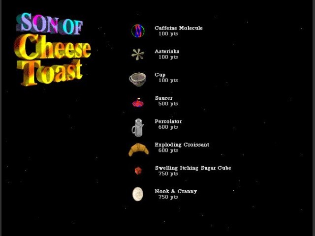 Cheese Toast II: Son of Cheese Toast (1995)
