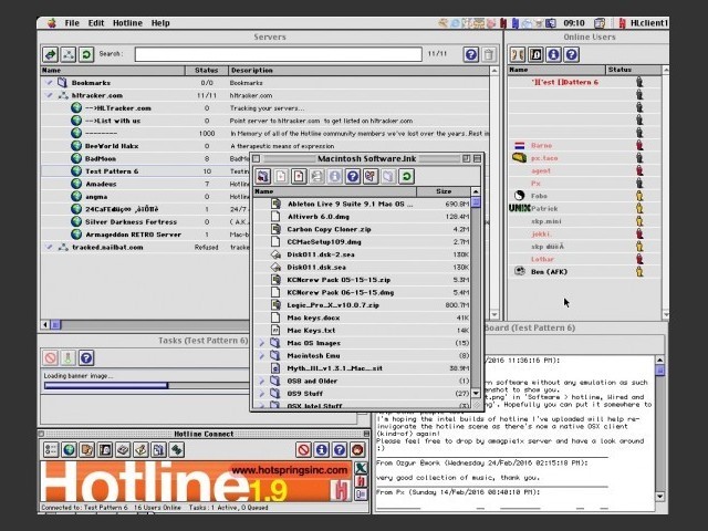 Hotline Connect (client & server & tracker) (1996)