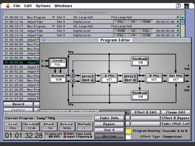 Nuverb - Lexicon Nuverb Software for Nubus Card (1995)