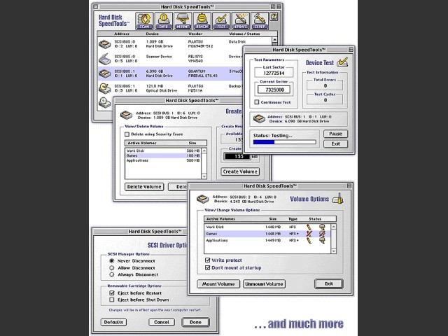 Hard Disk SpeedTools 3.x (2001)