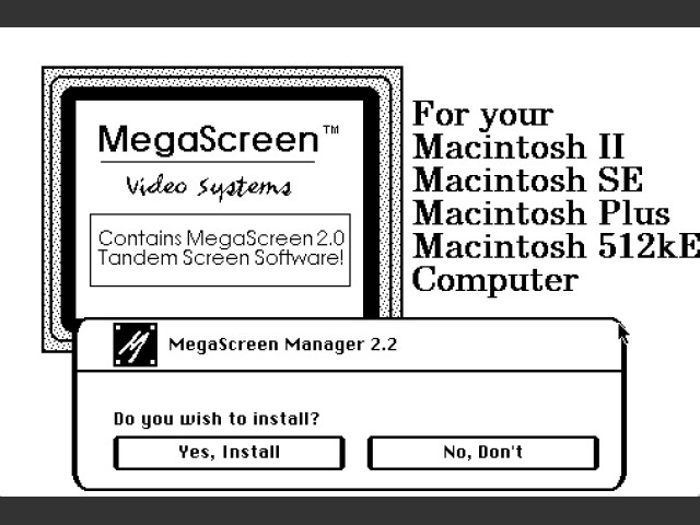 MegaMac 10 Driver Disk (1987)