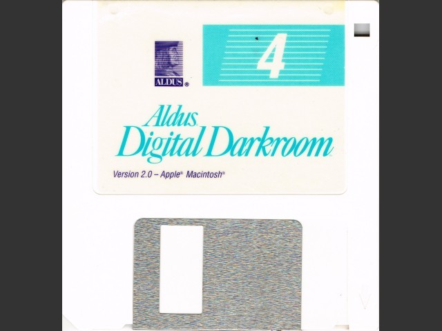 Aldus Digital Darkroom 2.0 + ScanMan (1990)