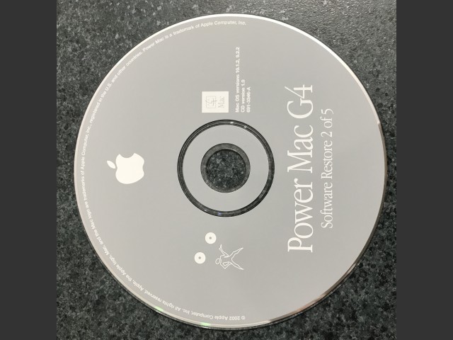 Mac OS 9.2.2 - Mac OS X 10.1.2 (G4) (691-3345-A) (CD) (2002)