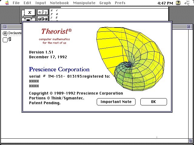 Theorist 1.51 (1989)
