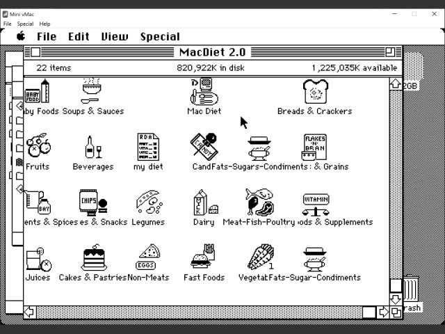 MacDiet 2.0 Drexel University (1989)