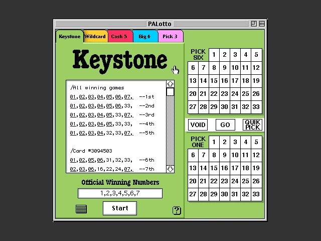 Keystone interface 