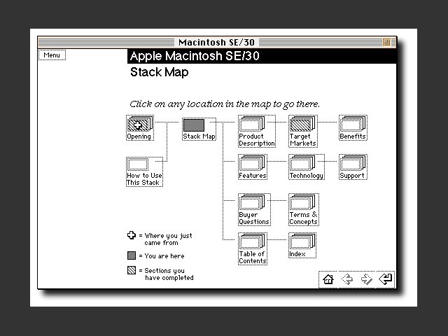 Apple Macintosh SE/30 Training Stack (1988)