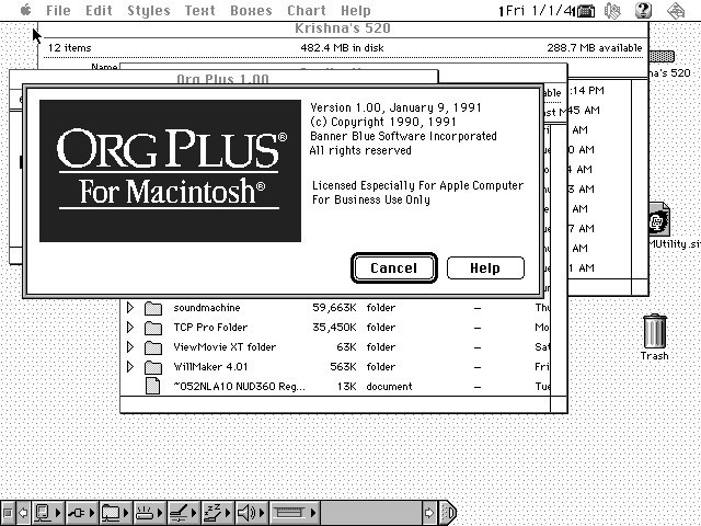 Org Plus 1.0 (1991)