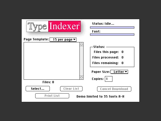 TypeIndexer (1995)