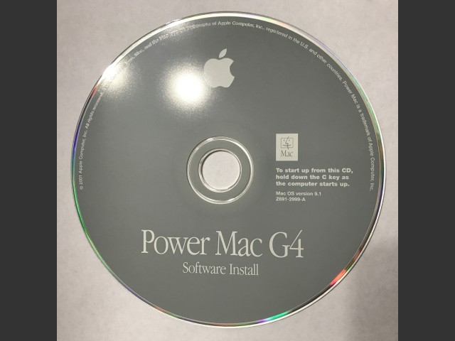 Mac OS 9.1 (G4) (691-2999-A,Z) (CD) (2001)