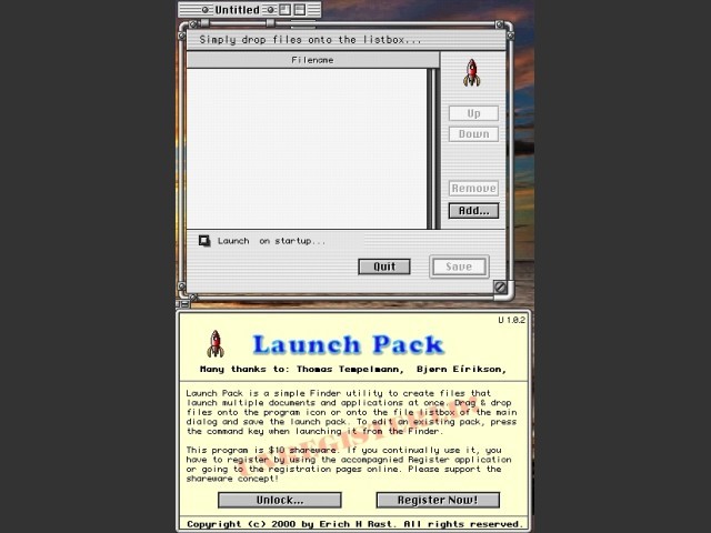 Launch Pack (2000)