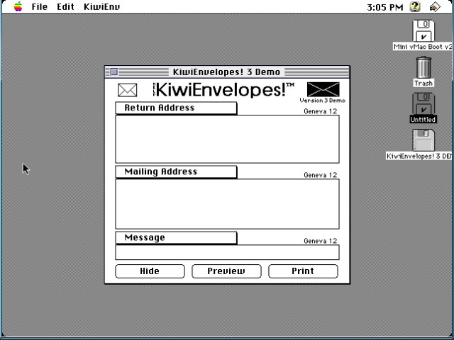 KiwiEnvelopes (1989)