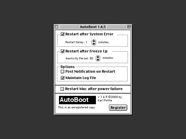 AutoBoot 1.x (1998)