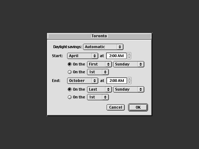 Daylight Savings Editor (2007)