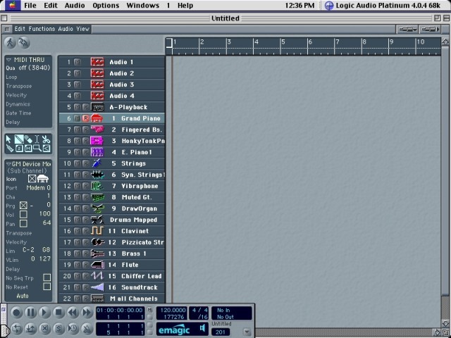 Logic Audio Platinum 4.0.4 (1998)