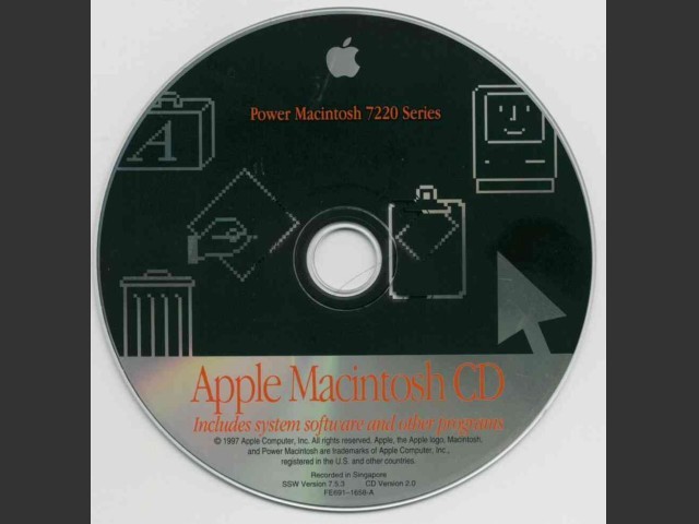 System 7.5.3 (Disc 2.0) (7220 Series) (FE691-1658-A) (CD) (1997)