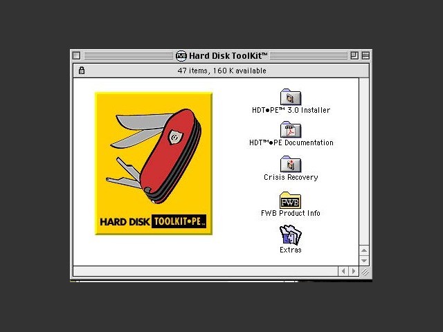 FWB Hard Disk Toolkit 3.0.2 PE (1999)