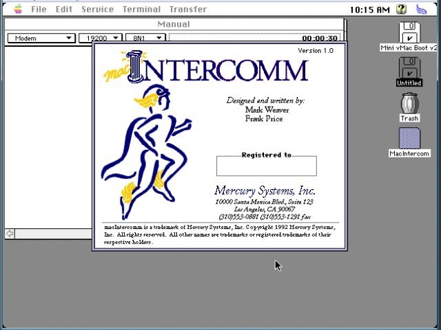 MacIntercomm (1992)