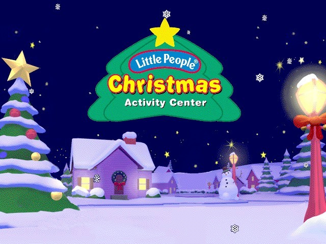 Fisher-Price Little People Christmas Activity Center (1996)