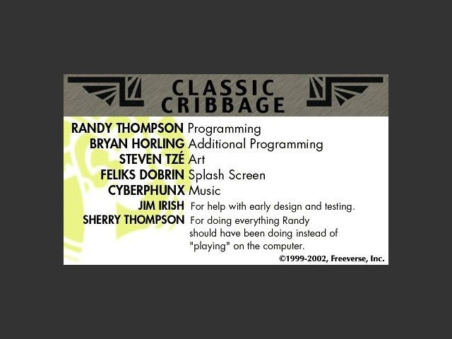 Classic Cribbage (2001)