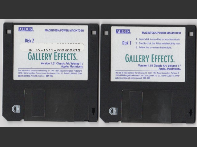 Aldus Gallery Effects 1.5 (1994)