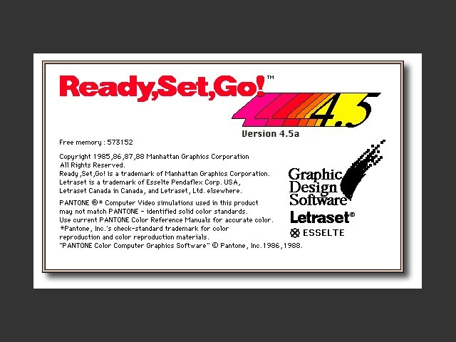 Ready,Set,Go! 4.5a (1988)