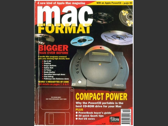 MacFormat 05 (Oct 1993) Magazine & disk (1993)