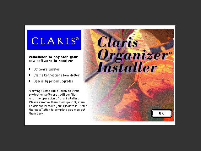 Claris Organizer 1.x (1994)