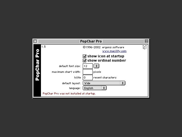 PopChar Pro 1.5 (2002)