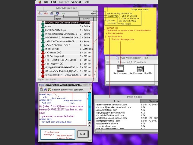 Mac Messenger 1.3 (68K) (2003)