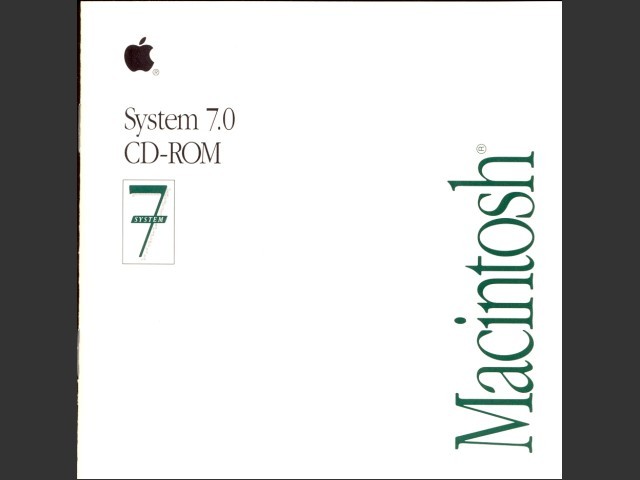 System 7.0 CD-ROM (1991)