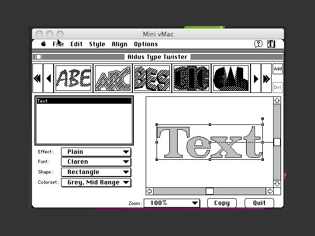 Aldus Type Twister (1993)