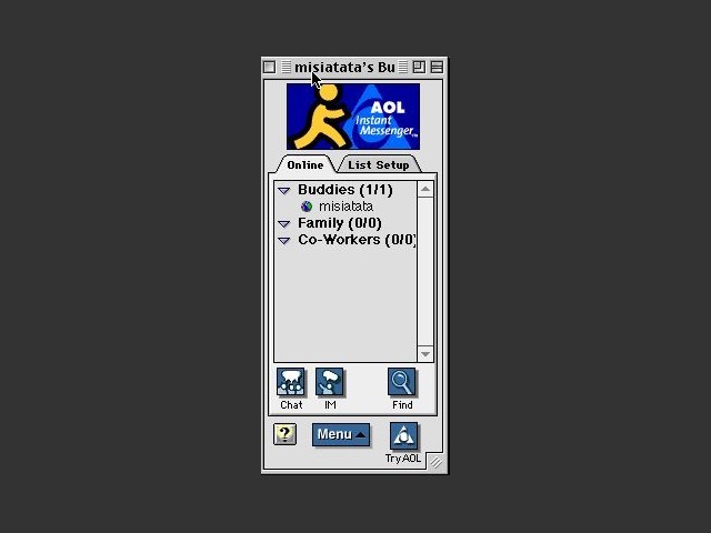 AOL Instant Messenger 2.x (68K) (1998)