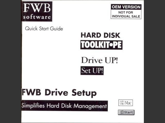 FWB Drive Setup (1999)