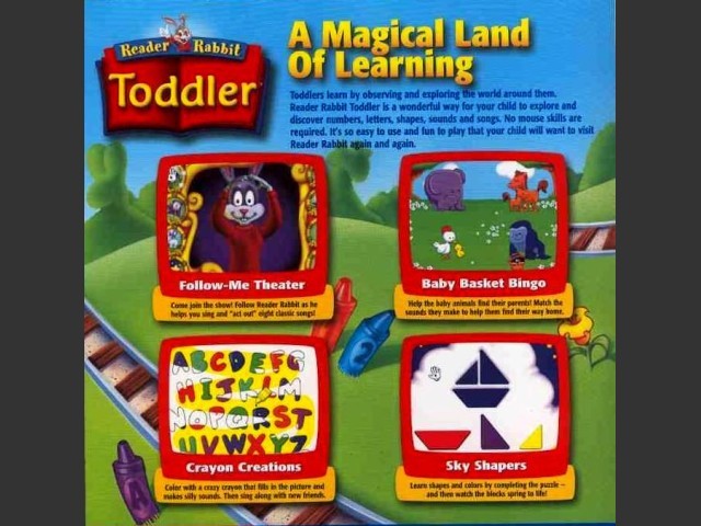 Reader Rabbit Toddler (1997)