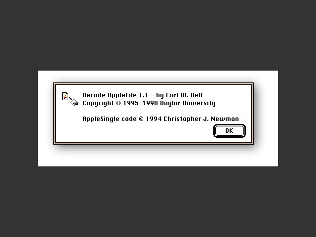 Decode AppleFile v1.1 (1998)