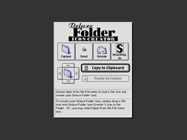 Deluxe Folder Icon Creator (1996)