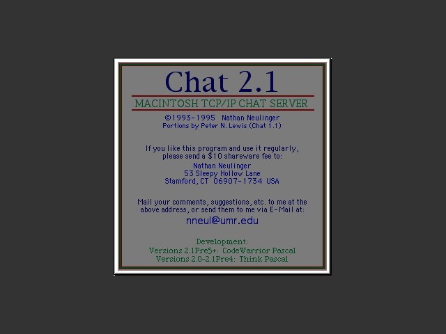 Chat 2.1 (1995)
